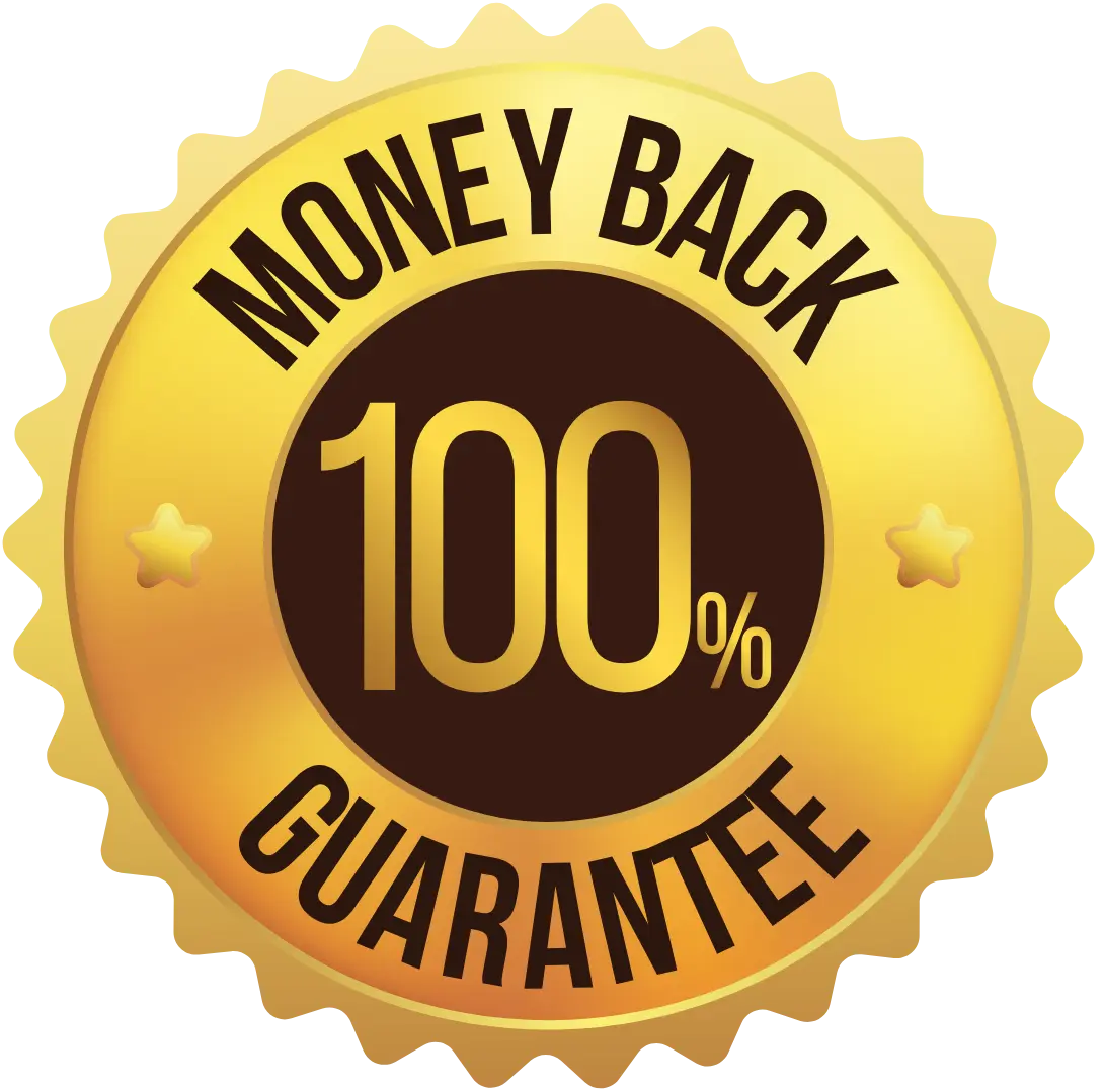 Manergy 60-day money back guarantee badge